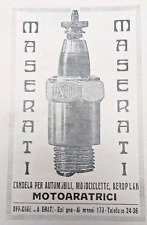 Pubblicita 1920 candele usato  Biella