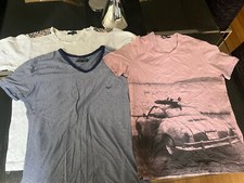 Pacote de camiseta Burberry Emporio Armani Daniele Alleandrini masculina vintage genuína comprar usado  Enviando para Brazil