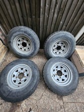 Four landrover wheels for sale  LUTON