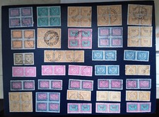 Lotto francobolli segnatasse usato  Italia
