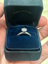 Tiffany diamond engagement for sale  Basking Ridge