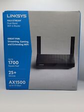 Roteador Linksys MR7350 Max-Stream AX1800 malha banda dupla Wi-Fi 6 - Preto comprar usado  Enviando para Brazil