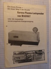 Korona plasma lautsprecher gebraucht kaufen  Burscheid