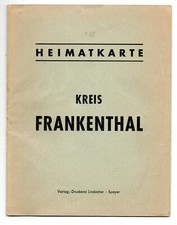 Heimatkarte kreis frankenthal gebraucht kaufen  Lampertheim