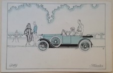 Cartolina mercedes automobile usato  Roma