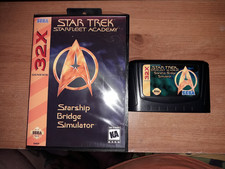 STAR TREK BRIDGE SIMULATOR ON THE SEGA 32X - NTSC - NA CAIXA - ÓTIMO JOGO!, usado comprar usado  Enviando para Brazil