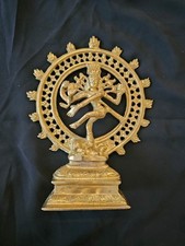 Messing figur shiva gebraucht kaufen  Wietzendorf