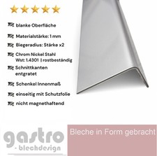 Edelstahl winkel blank gebraucht kaufen Edelstahl winkel blank gebraucht kaufen  Mönchengladbach