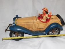 ALFA ROMEO 1931 Coleccionistas Vintage Coche Deportivo Carreras Modelo Escultura y Conductor segunda mano  Embacar hacia Mexico