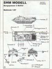 Shm modell bergepanzer gebraucht kaufen  Neufahrn b.Freising