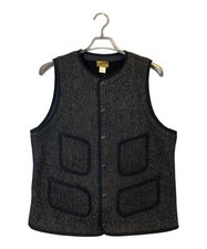 Colete de Pano de Praia THE REAL McCOY'S Cinza Lã Algodão Masculino 40 comprar usado  Enviando para Brazil