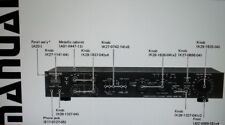 Service manual preamplificator usato  Caserta