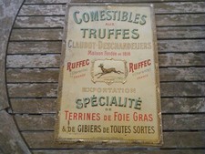Plaque tôle lithographiée d'occasion  Tarascon