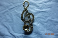 treble clef brooch for sale  WARWICK