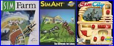 SIM FARM SIM ANT SIM CITY PC +1Clk Windows 11 10 8 7 Vista XP Instalar, usado comprar usado  Enviando para Brazil