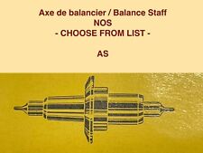 Używany, Axe de balancier - AS A.Schild [NOS] CHOOSE FROM LIST (Watch Balance staff) na sprzedaż  Wysyłka do Poland