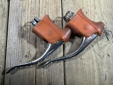 Par de alavancas e capuzes de freio de bicicleta vintage NOS barras de queda de bicicleta de estrada comprar usado  Enviando para Brazil