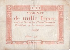 1000 francs nivose d'occasion  France