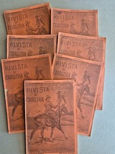 Rivista cavalleria 1916 usato  Italia