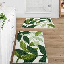 Green bathroom rug for sale  Brentwood