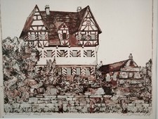 Riginal litho handsigniert gebraucht kaufen  Mühlhausen