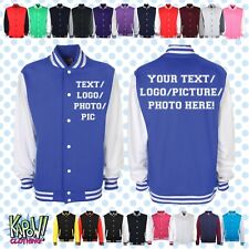 Jaqueta de beisebol personalizada infantil Varsity faculdade Letterman 2 comprar usado  Enviando para Brazil