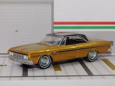 65 1965 Plymouth Fury 426 Wedge teto preto dourado RR 1/64 réplica de diorama Estado perfeito comprar usado  Enviando para Brazil