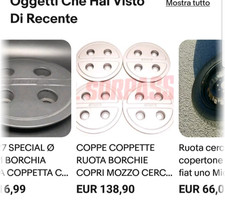 Coppe mozzo ruota usato  Ragalna