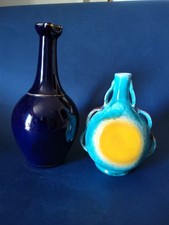 Coppia bottiglie ceramica usato  Castel Bolognese