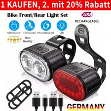 Led fahrradlicht set gebraucht kaufen  Ginsheim-Gustavsburg