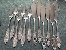 Fisch besteck stfriesenmuster gebraucht kaufen  Lübeck