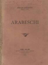 Arabeschi. adolfo jacobacci. usato  Italia