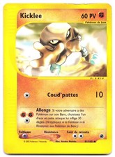 Carte pokémon kicklee d'occasion  France