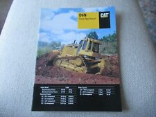 Folheto de trator tipo pista CAT Caterpillar D6N 24 páginas comprar usado  Enviando para Brazil