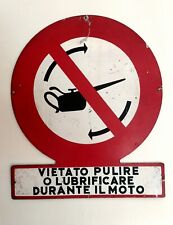 Cartello industriale vintage usato  Firenze
