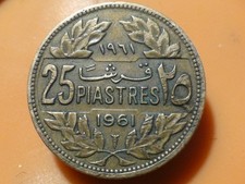 Liban piastres 1961 d'occasion Liban piastres 1961 d'occasion  Franqueville-Saint-Pierre