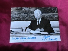 Autografo pierre messmer usato  Guidonia Montecelio