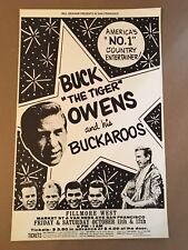 Buck owens poster for sale  Los Angeles