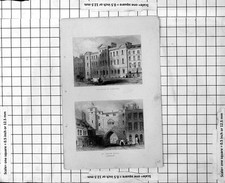Antique print giltspur for sale  UK