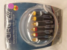 KIT DE CABO COMPOSTO DE VÍDEO E ÁUDIO comprar usado  Enviando para Brazil