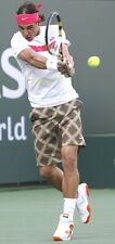 Brązowe szorty Nike tennis Rafael Nadal Indian Wells 2010 rozmiar L na sprzedaż  PL