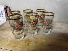 Set bicchieri vintage usato  Gualtieri