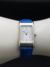 Tiffany & Co. Vintage Tank Relógio Feminino Fabricado na Suíça Pulseira de Couro de Aço Inoxidável comprar usado  Enviando para Brazil