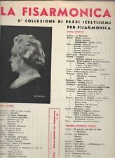 Spartito musica fisarmonica usato  Italia