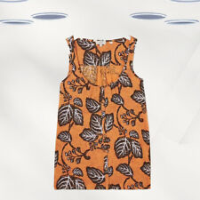 Colete Feminino Ex Fat Face Sem Mangas Floral Verão Laranja comprar usado  Enviando para Brazil