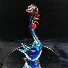 Murano glass rooster for sale  GATESHEAD