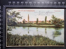 Cartolina saluti pordenone usato  Romans d'Isonzo