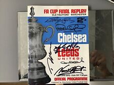 Autographed cup final for sale  LINCOLN