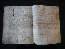 1516 parchemin manuscrit d'occasion  Paris I