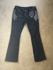 Embroidered jeans y2k for sale  Roswell